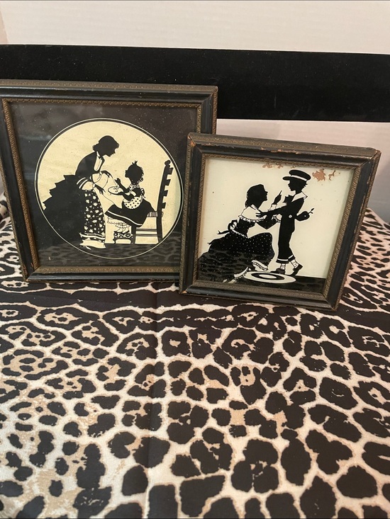 Reliance Other - Set of 2 Black & Cream Silhouette Framed Wall Art